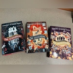 The “Greystone Secrets” complete trilogy by Margaret Peterson Haddix